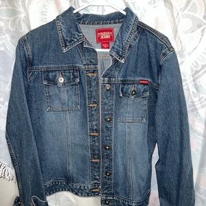 Womans large guess denim jacket